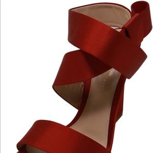 Gorgeous red gianvito Rossi shoes